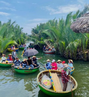 ĐẠP THUYỀN THÚNG RỪNG DỪA 7 MẪU HỘI AN DAILY